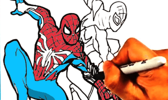 Art:2n67ydman2y= How to Draw Spider Man