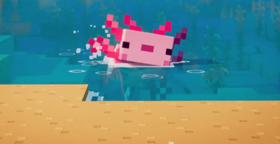 Cute:7dnmj2djdke= Axolotl Minecraft