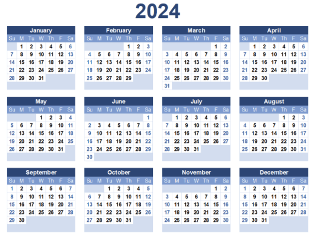 Printable:_H-Feaj2lxs= 2024 Year Calendar