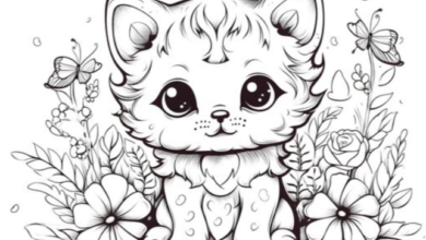 Printable:0ha1_Ubicr4= Kitty Coloring Page