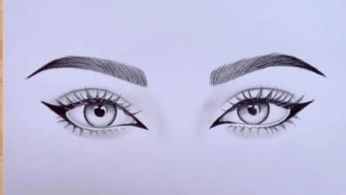 Easy:_Kxbqdfly2k= Eyes Drawing